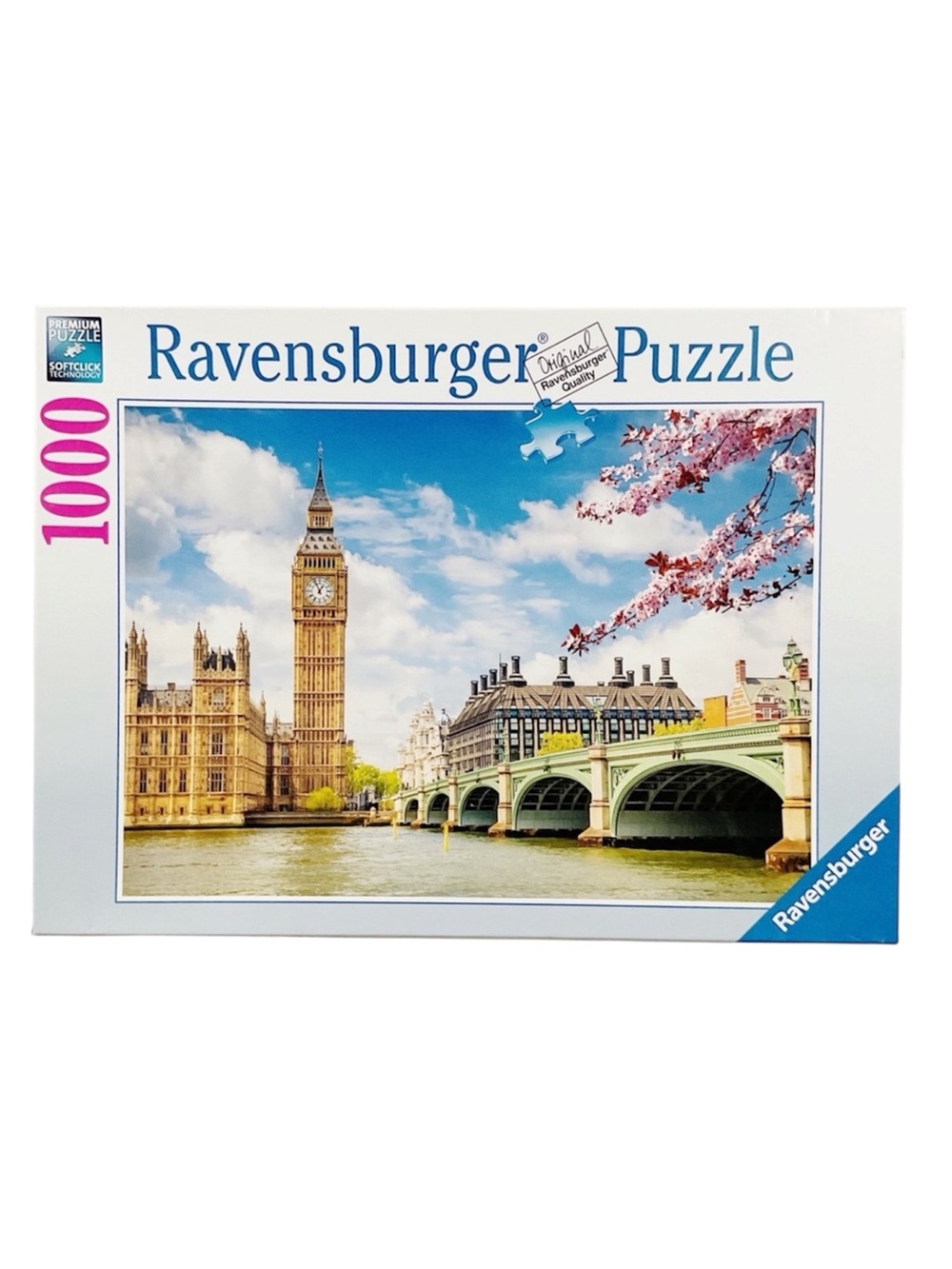 Ravensburger London Houses of Parliament Big Ben 1000-Piece Puzzle